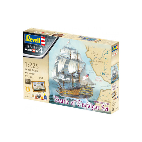 Збірна модель Revell Корабель Victory "Трафальгарська битва". Масштаб 1:225 (RVL-05767) – Revell