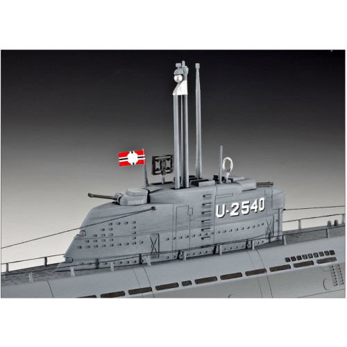 Збірна модель Revell Підводний човен Type XXI з інтер'єром, рівень 4, 1:72 (RVL-05078) – Revell (вид 2)