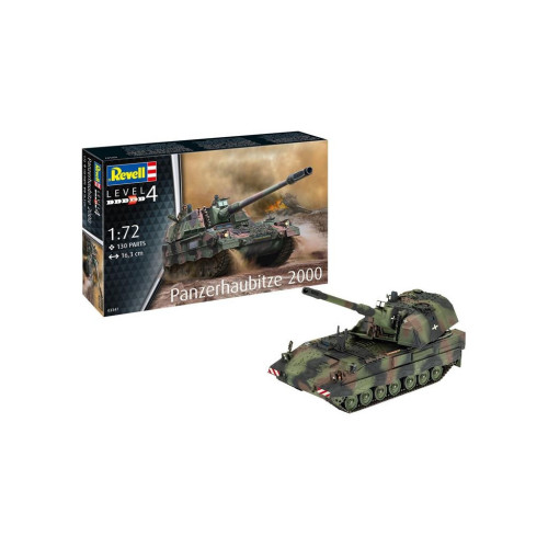 Збірна модель Revell САУ Panzerhaubitze 2000 рівень 4 масштаб 1:72 (RVL-03347) – Revell (вид 1)