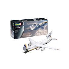 Сборная модель Revell Грузовой самолет АН-124 Руслан уровень 5 масштаб 1:144 (RVL-03807)