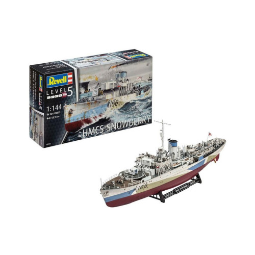 Сборная модель Revell Корвет класса Флауэр «HMCS Snowberry», уровень 5, 1:144 (RVL-05132) – Revell