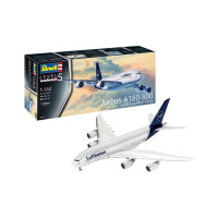 Збірна модель Revell Літак Airbus A380-800 "Lufthansa" нова ліврея, рівень 5, 1:144 (RVL-03872)