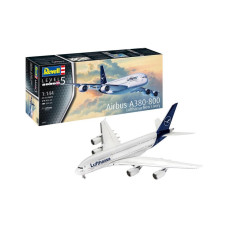Збірна модель Revell Літак Airbus A380-800 "Lufthansa" нова ліврея, рівень 5, 1:144 (RVL-03872)