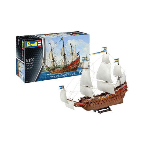 Збірна модель Revell Шведський королівський військовий корабель Vasa, рівень 4, 1:150 (RVL-05414) – Revell