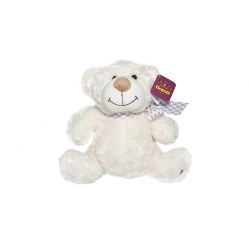 М'яка іграшка Grand Classic Ведмідь з бантом 25 см (2503GMB) – GRAND