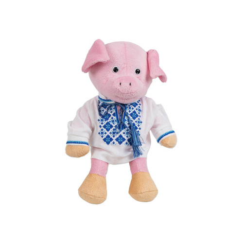 Мягкая игрушка Tigres Свинка-мальчик в вышиванке, 25 см (СВ-0021) – Tigres