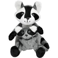 Мягкая игрушка Tigres Енот с детенышем (ІГ-0144)