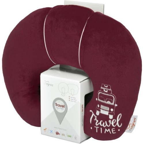 М'яка іграшка Tigres Підголовник Travel time by car (ПД-0404) – Tigres (вид 1)