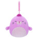 М'яка іграшка Squishmallows на кліпсі – Морж Пепе 9 см (SQCP00150) – Squishmallows