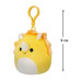 М'яка іграшка Squishmallows на кліпсі – Трицератопс 9 см (SQCP00216) – Squishmallows (вид 1)