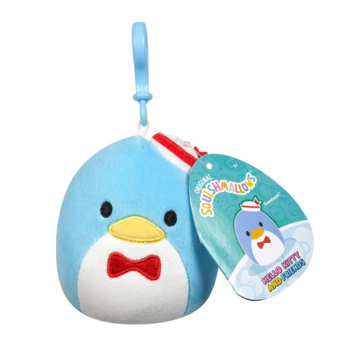 М'яка іграшка Squishmallows на кліпсі - Такседо Сем 9 см (SQSN00276) – Squishmallows (вид 2)