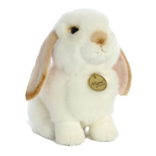 Мягкая игрушка Aurora Кролик вислоухий бело-бежевый 23 см (170091B)