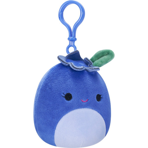 М'яка іграшка Squishmallows на кліпсі – Чорниця Блубі 9 см (SQCP00147) – Squishmallows (вид 1)
