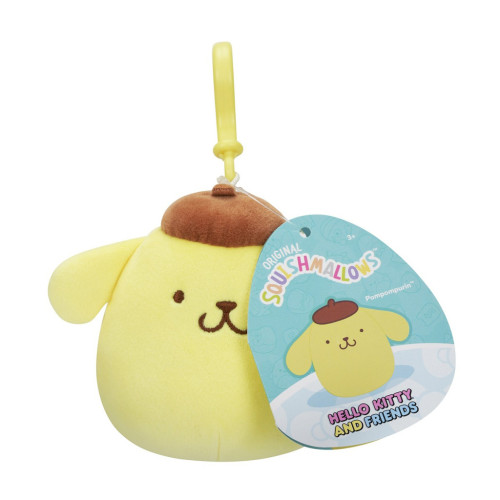 Мягкая игрушка Squishmallows на клипсе - Помпомпурин 9 см (SQSN00273) – Squishmallows (вид 2)