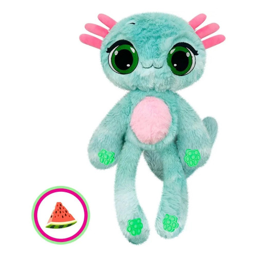 Мягкая игрушка Bubble Pops Арбузный аксолотль 20 см (2402005/9) – Bubble Pops