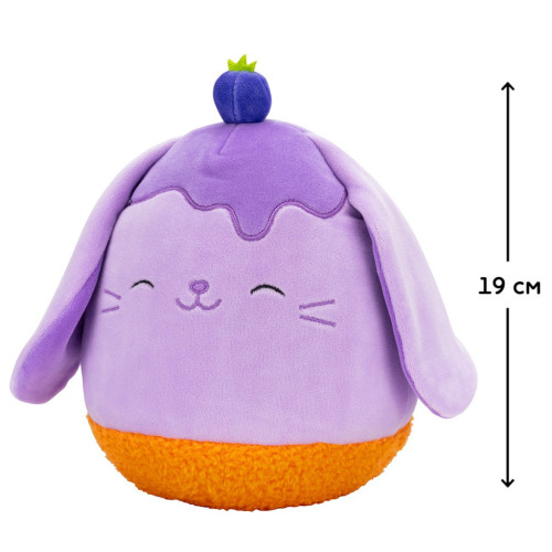 Мягкая игрушка Squishmallows Черничный кролик 19 см (SQER01208) – Squishmallows (вид 1)