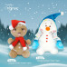 М'яка іграшка Tigres Сніговик Frosty (ІГ-0168) – Tigres (вид 1)