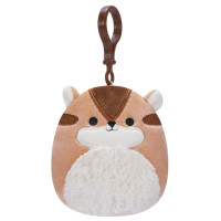 М'яка іграшка Squishmallows на кліпсі – Бурундук Мельзі 9 см (SQCP00148)