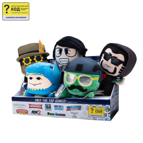 М'яка іграшка DevSeries Collector Plush Jailbreak Boss Pass Gamer (CRS0021) – DevSeries (вид 2)