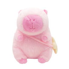 М'яка іграшка Fyyvalur Друзі капібари Пані Капібара з сумочкою 30 см (99068)