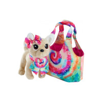 Мягкая игрушка Chi Chi Love Собачка Чихуахуа Фэшн Батик с сумочкой 20 см (5890008)