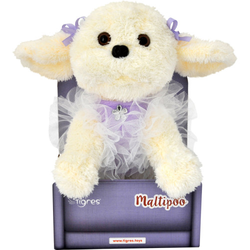 М'яка іграшка Tigres Собачка Мальтіпу Дейзі (СО-0117) – Tigres