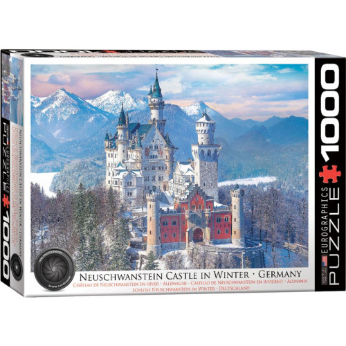 Пазл Eurographics Нойшванштайн зимой 1000 элементов (6000-5419) – Eurographics
