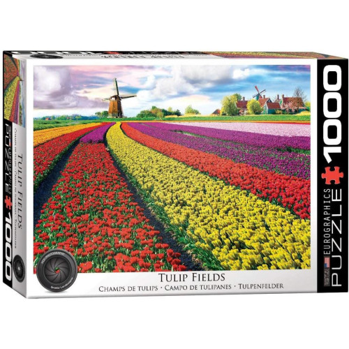 Пазл Eurographics Поле тюльпанів у Нідерландах 1000 елемен (6000-5326) – Eurographics