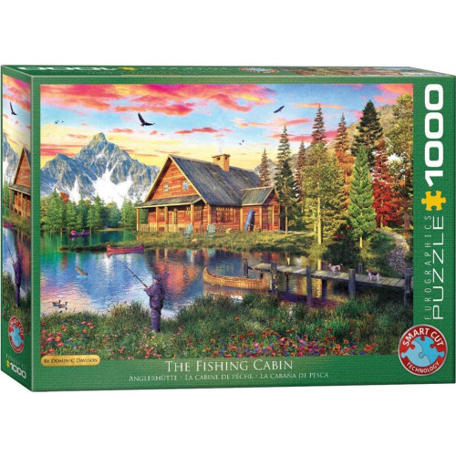 Пазл Eurographics Рыбацкий домик. Доминик Дэвисон, 1000 элементов (6000-5376) – Eurographics