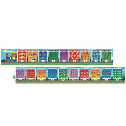 Пазл Melissa&Doug Мега "Номери вагонів", 20 елементів (MD31000) – Melissa&Doug