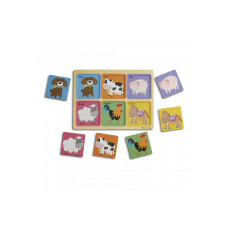 Пазл Melissa&Doug деревянные в футляре "Друзья фермы" (MD31363)