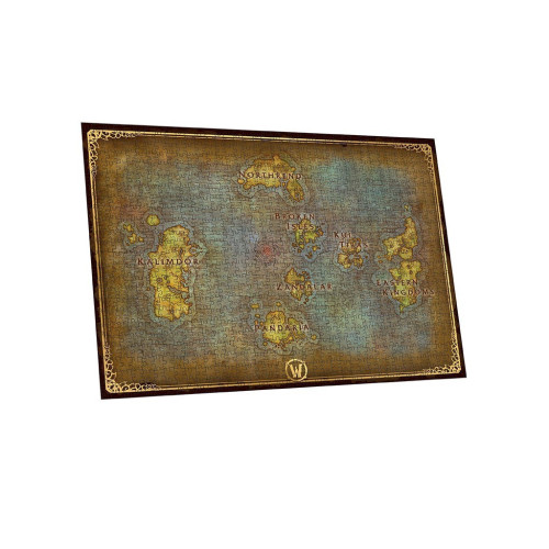 Пазл ABYstyle World of Warcraft Azeroth's map 1000 деталей (ABYJDP011) – ABYstyle (вид 1)