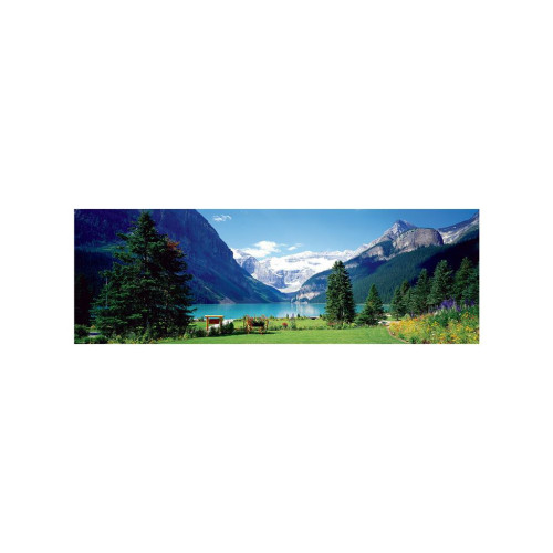 Пазл Eurographics Озеро Луиза, Канадские Скалистые горы, 1000 элементов панорамный (6010-1456) – Eurographics (вид 1)