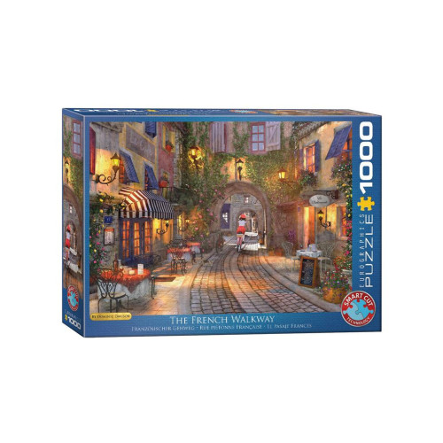 Пазл Eurographics Французька вулочка Домінік Девісон, 1000 елементів (6000-0961) – Eurographics