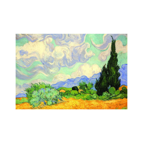 Пазл Piatnik Пшеничне поле з кипарисом Вінсент ван Гог, 1000 елементів (PT-539145) – Piatnik (вид 1)