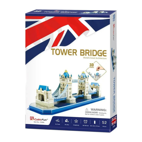 Пазл Cubic Fun 3D Тауэрский Мост серия C (C238h) – Cubic Fun