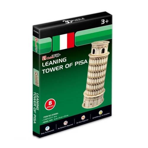 Пазл Cubic Fun 3D Пизанская башня мини (S3008h) – Cubic Fun