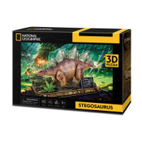 Пазл Cubic Fun 3D National Geographic Dino Стегозавр (DS1054h)