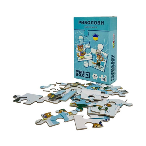 Пазл JoyBand набор Рыболовы 36 элементов (PB02) – JoyBand (вид 1)