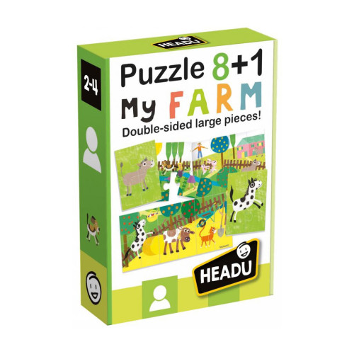 Пазл Headu Ферма 8+1 (IT20867) – Headu