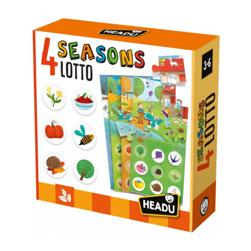 Пазл Headu Лото 4 сезона (MU53672) – Headu