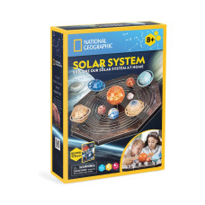 Пазл Cubic Fun Трехмерная головоломка-конструктор Stem Солнечная система (DS1087h)