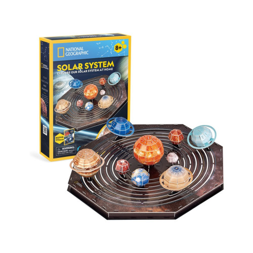 Пазл Cubic Fun Тривимірна головоломка-конструктор Stem Сонячна система (DS1087h) – Cubic Fun (вид 1)
