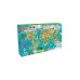 Пазл Hape игра Карта мира 105 элементов (E1626) – Hape