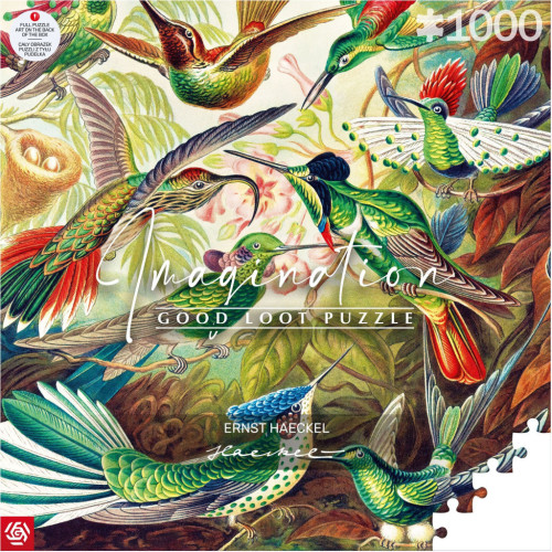 Пазл GoodLoot Imagination: Ernst Haeckel Hummingbirds/Kolibry 1000 елементів (5908305246794) – GoodLoot (вид 1)