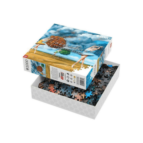 Пазл GoodLoot Imagination: Rafal Olbinski Shape of Color Green 1000 элементов (5908305243717) – GoodLoot (вид 1)