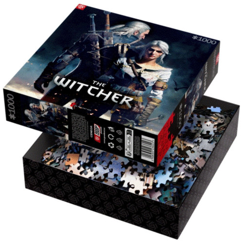 Пазл GoodLoot Witcher: Geralt & Ciri 1000 елементів (5908305236023) – GoodLoot (вид 1)