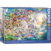 Пазл Eurographics Фентезі Єдиноріг 2000 елементів (8220-5551) – Eurographics
