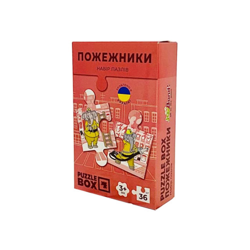 Пазл JoyBand набір Пожежники 36 елементів (PB04) – JoyBand