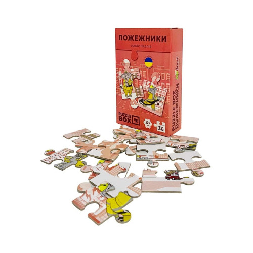 Пазл JoyBand набір Пожежники 36 елементів (PB04) – JoyBand (вид 1)